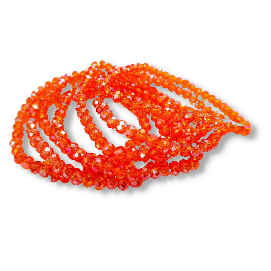 Orange Crystal Bracelet